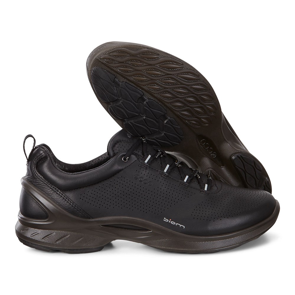 ECCO Womens Sneakers Black - Biom Fjuel Train - FOG-074561